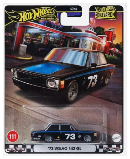 Hot Wheels Premium Boulevard '73 Volvo 142 GL - HRT79