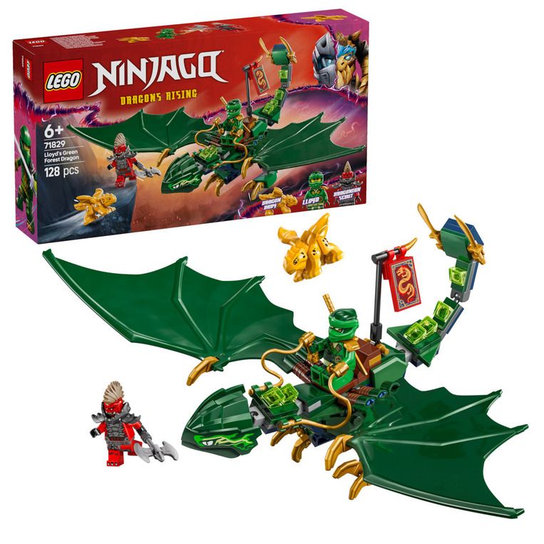 LEGO Ninjago Lloyd's Green Forest Dragon - 71829