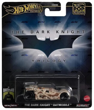 Hot Wheels Premium 1:64 Pop Culture The Dark Knight Batmobile - HXD97