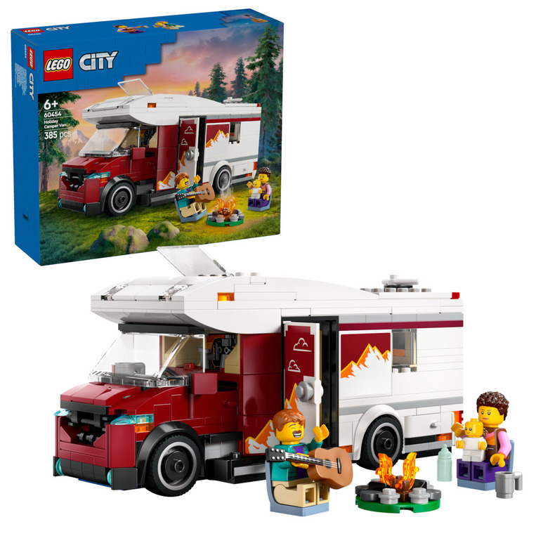 LEGO City Holiday Adventure Camper Van - 60454