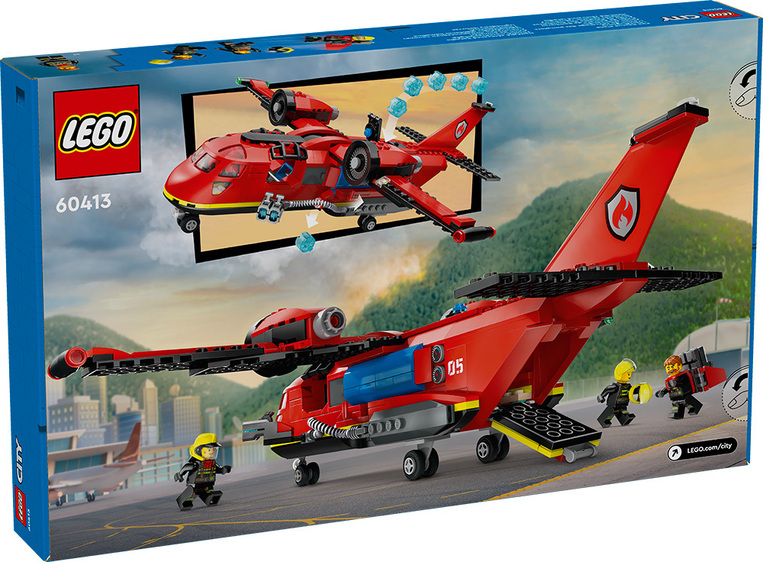 Lego City Fire Rescue Plane - 60413