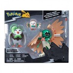 Pokemon 3 Φιγούρες Μάχης Evolution Pack Rowlet, Dartrix, Decidueye - PKW3212