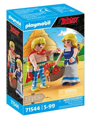 Playmobil Asterix: Τραγικομίξ Και Φαλμπάλα - 71544