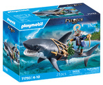 Playmobil Pirates Πειρατής Με Γιγαντιαίο Καρχαρία - 71793