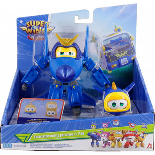 Super Wings Super Pet Transforming Jerome And Super Pet - 770400