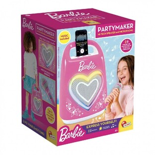 Barbie Party Partymaker Φορητό Ηχείο Bluetooth Καραόκε με Μικρόφωνο - GR104475