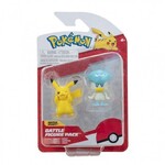 Pokemon - 2 Φιγούρες Μάχης 5cm Quaxly & Pikachu - PKW3357