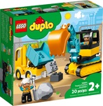 Lego Duplo Truck & Tracked Excavator - 10931