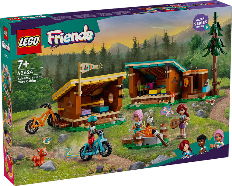 LEGO Adventure Camp Cozy Cabins - 42624