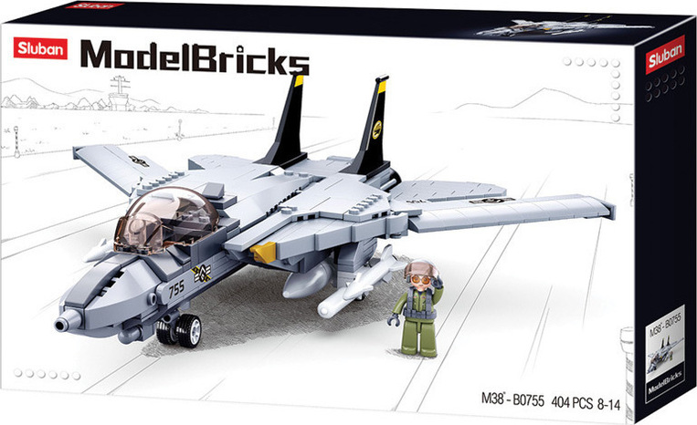 Sluban Model Bricks Modern Jet Fighter - M38-B0755