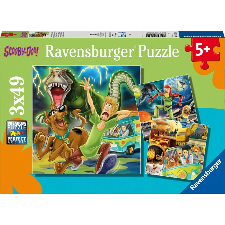 Ravensburger Παζλ 3X49 Τεμ. Scooby Doo - 05-05242