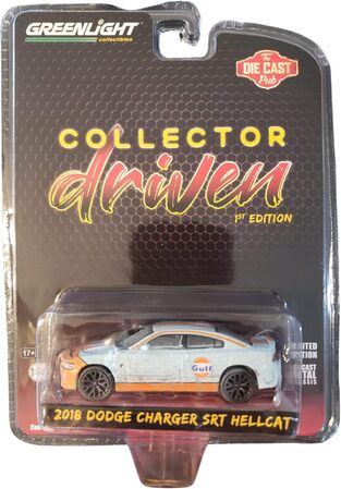 Greenlight - A Collector Driven 2018 Dodge Charger SRT Hellcat 1:64 Scale Diecast - 51501