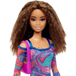 Barbie Νέες Fashionistas Rainbow Marble Swirl - HJT03