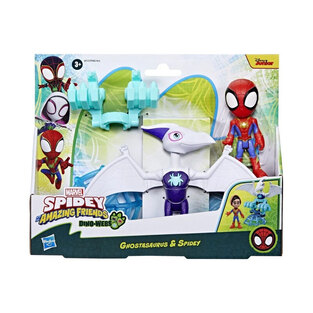 Marvel Spidey and His Amazing Friends - Dino Gnostasaurus & Spidey 10cm - G0123