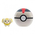 Pokemon Φιγούρα Clip 'N' Go Fidough & Timer Ball - PKW3625