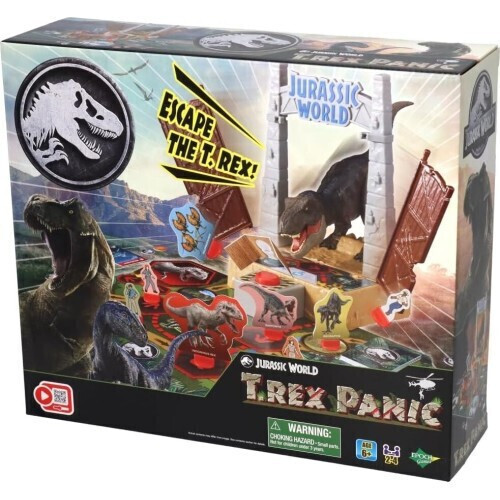 Jurassic World T-Rex Panic - Παιχνίδι Δράσης - JW7514