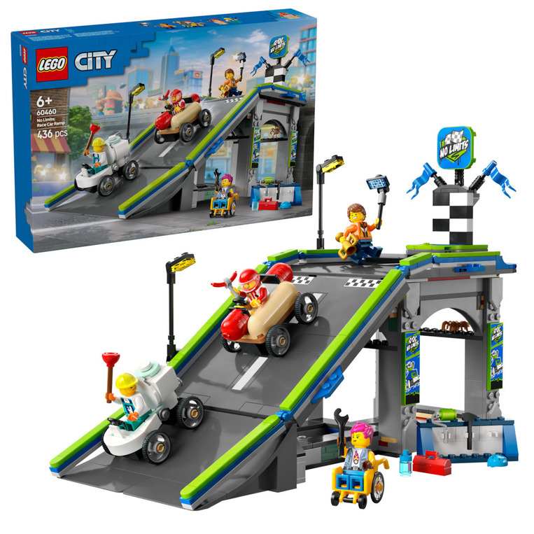 LEGO City No Limits: Race Car Ramp Track - 60460