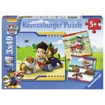 Ravensburger Παζλ 3X49τεμ. Paw Patrol Ήρωες Με Γούνα - 05-09369