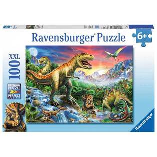 Ravensburger Puzzle 100 XXL Στη Χώρα Tων Δεινοσαύρων - 05-10665