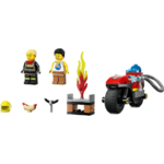 Lego City Fire Rescue Motorcycle - 60410