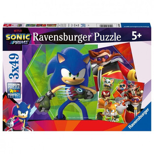 Ravensburger Παζλ 3x49 τεμ. Sonic - 05-05695